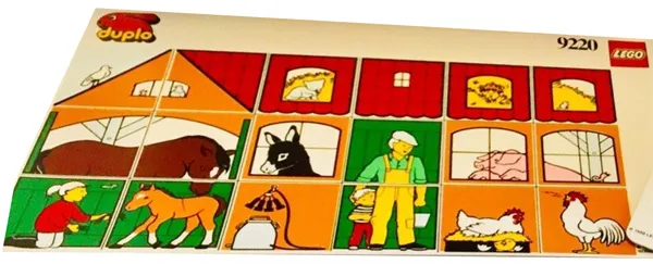 Set 9220 Activity Card 1 Stable