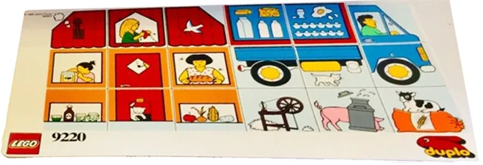 Set 9220 Activity Card 4 Farmhouse