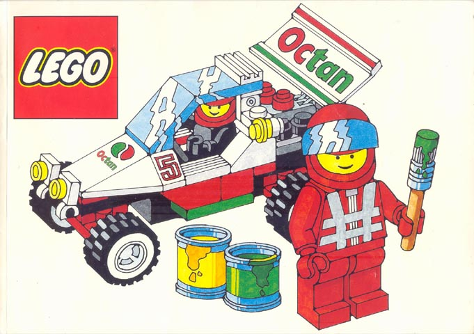 Coloring Fun Book with Octan Racer on Cover (8 pages)