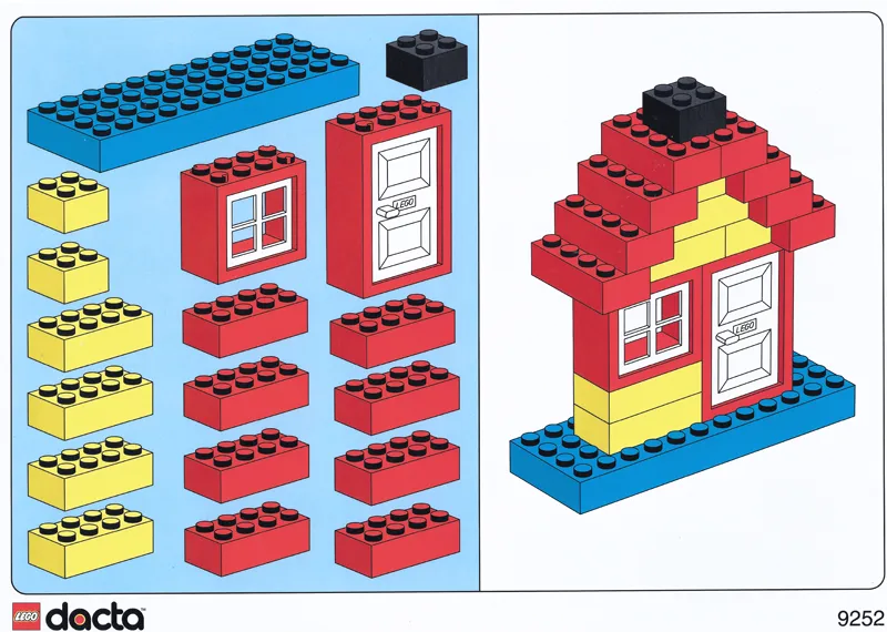Set 9252 Activity Card 1 (1994 Version - 120248)