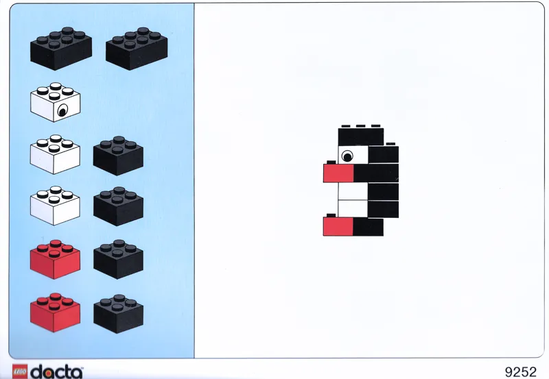 Set 9252 Activity Card 4 (1994 Version - 120248)