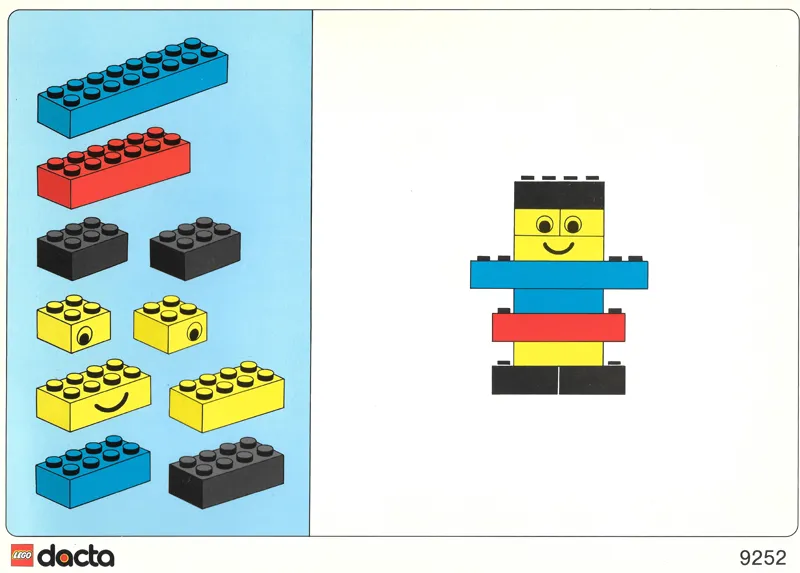 Set 9252 Activity Card 3 (1991 Version - 120248)