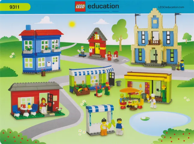 Set 9311 Cover and Inventory Card (4582313)