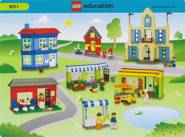 Set 9311 Cover and Inventory Card (4582313)