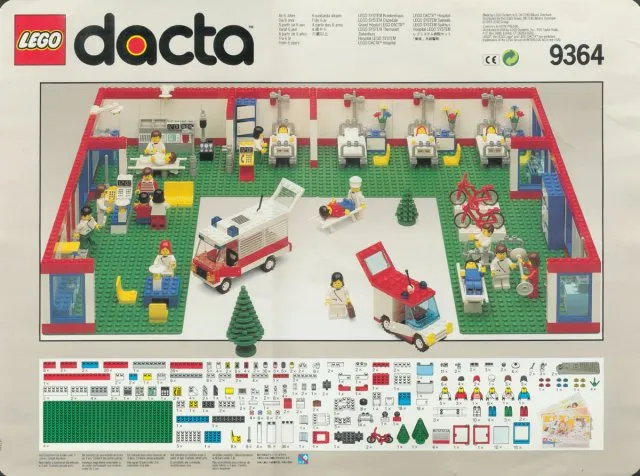 Set 9364 Cover and Inventory Card (167440)