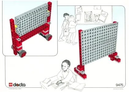 Set 9475 Activity Card  1 - At School