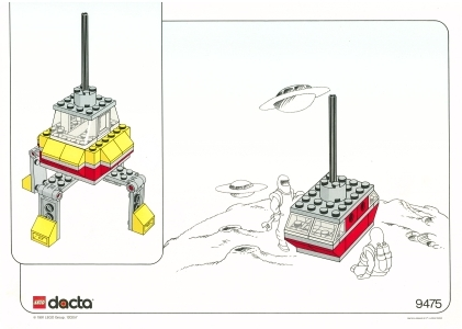 Set 9745 Activity Card  5 - Outer Space