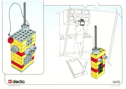 Set 9745 Activity Card  9 - Communication