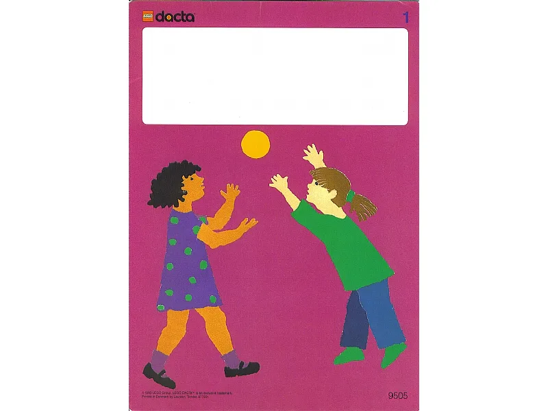 Set 9505 Activity Card 1 (Purple)