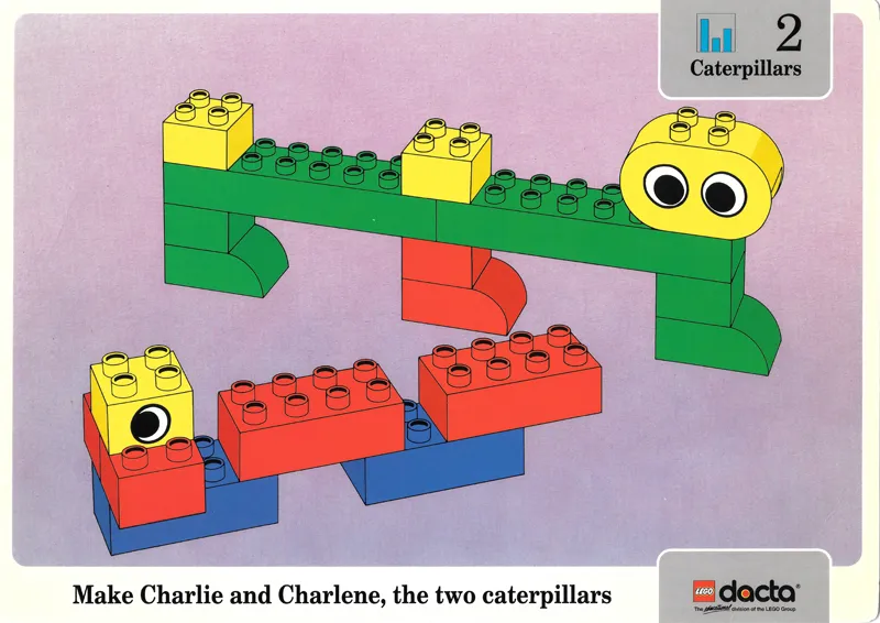 Set 9512 Activity Card 2 - Caterpillars UK/AUS Version (4101811)