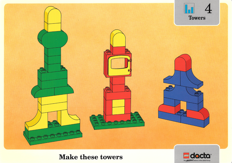 Set 9512 Activity Card 4 - Towers UK/AUS Version (4101811)