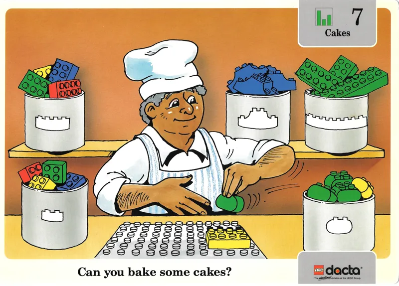 Set 9512 Activity Card 7 - Cakes UK/AUS Version (4101811)