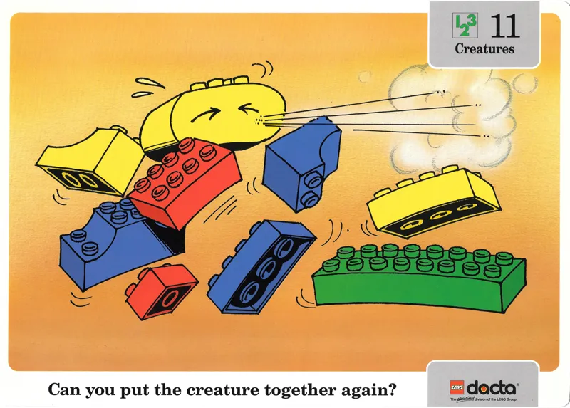 Set 9512 Activity Card 11 - Creatures UK/AUS Version (4101811)