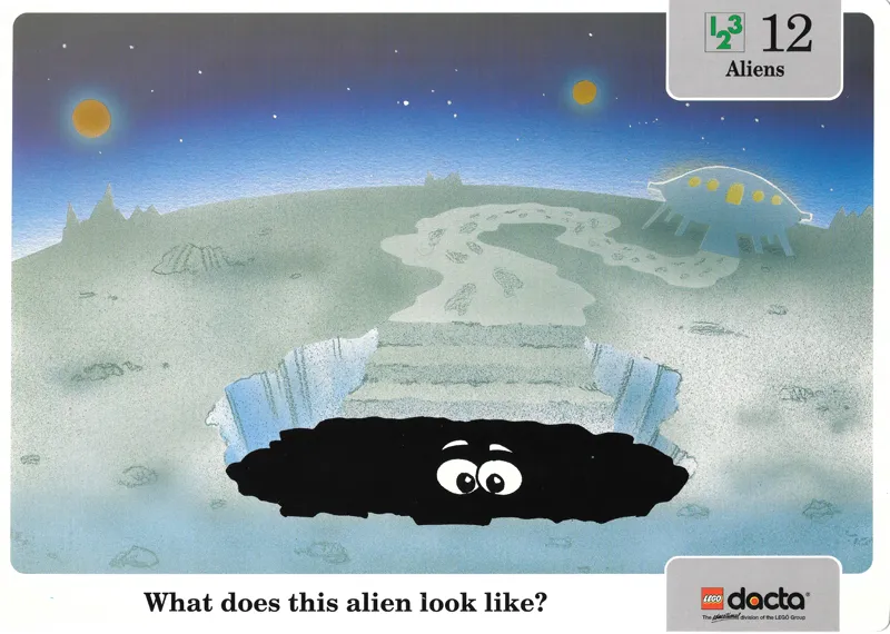 Set 9512 Activity Card 12 - Aliens UK/AUS Version (4101811)