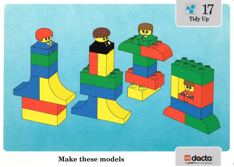 Set 9512 Activity Card 17 - Tidy Up UK/AUS Version (4101811)