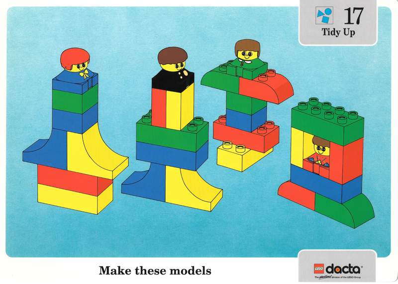 Set 9512 Activity Card 17 - Tidy Up UK/AUS Version (4101811)