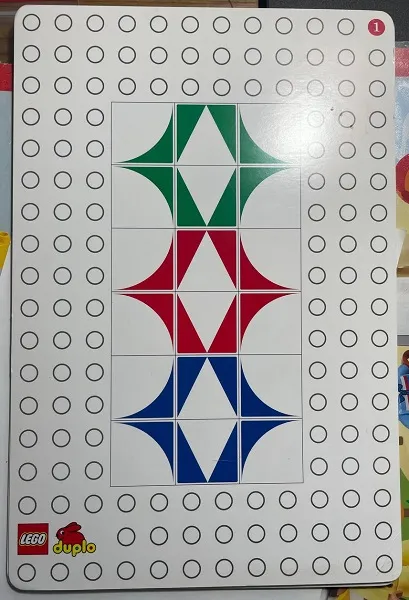 Set 9534 Activity Card  3 - Activities 1 & 2 (Red 1)