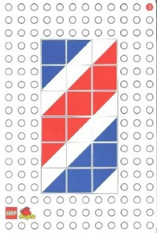 Set 9534 Activity Card  6 - Activities 3 & 4 (Red 3)