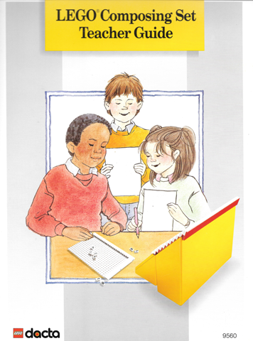 LEGO Reading System Teacher's Guide (LEGO Composing Set Teacher Guide - ISBN 8777370112 - 116217 - USA)