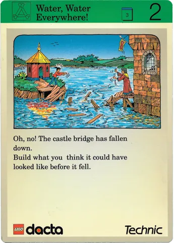 Set 9603 Activity Card Exploration 2 - Water, Water Everywhere! AUS version (117922)