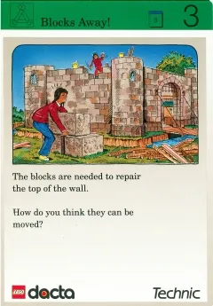 Set 9603 Activity Card Exploration 3 - Blocks Away!