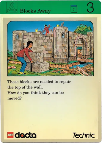 Set 9603 Activity Card Exploration 3 - Blocks Away AUS version (117922)