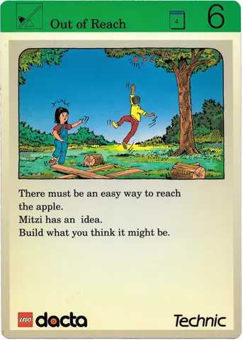 Set 9603 Activity Card Exploration 6 - Out of Reach AUS version (117922)