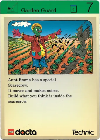 Set 9603 Activity Card Exploration 7 - Garden Guard AUS version (117922)