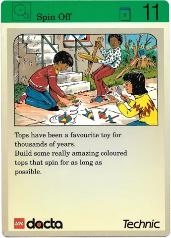 Set 9603 Activity Card Exploration 11 - Spin Off AUS version (117922)