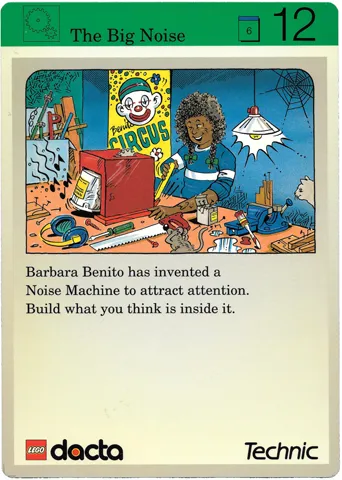 Set 9603 Activity Card Exploration 12 - The Big Noise AUS version (117922)