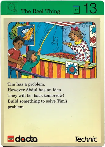 Set 9603 Activity Card Exploration 13 - The Reel Thing AUS version (117922)