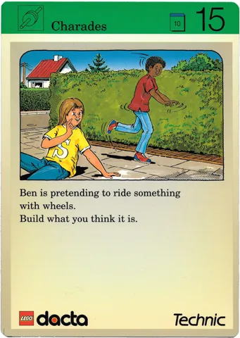 Set 9603 Activity Card Exploration 15 - Charades AUS version (117922)