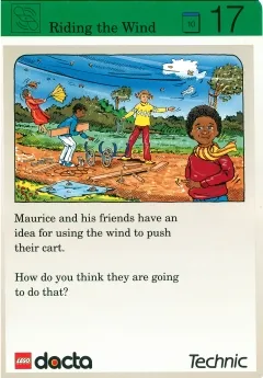 Set 9603 Activity Card Exploration 17 - Riding the Wind