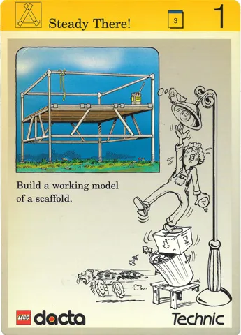 Set 9603 Activity Card Application: Simulation 1 - Steady There!