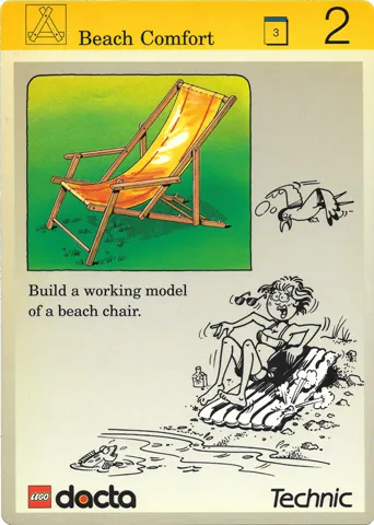 Set 9603 Activity Card Application: Simulation 2 - Beach Comfort