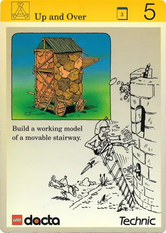 Set 9603 Activity Card Application: Simulation 5 - Up and Over AUS version (118022)