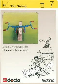 Set 9603 Activity Card Application: Simulation 7 - Two Toting