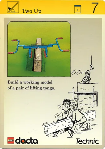 Set 9603 Activity Card Application: Simulation 7 - Two Up AUS version (118022)