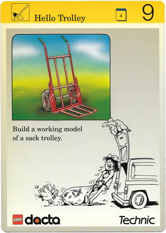 Set 9603 Activity Card Application: Simulation 9 - Hello Trolley AUS version (118022)