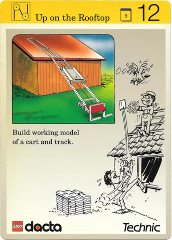 Set 9603 Activity Card Application: Simulation 12 - Up on the Rooftop AUS version (118022)