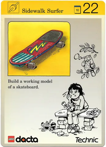 Set 9603 Activity Card Application: Simulation 22 - Sidewalk Surfer