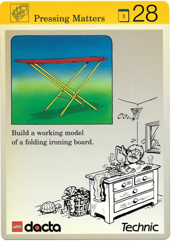 Set 9603 Activity Card Application: Simulation 28 - Pressing Matters