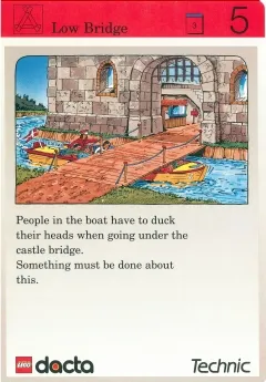 Set 9603 Activity Card Application: Invention 5 - Low Bridge