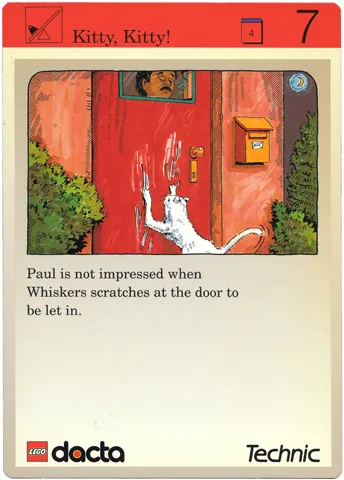 Set 9603 Activity Card Application: Invention 7 - Kitty, Kitty! AUS version (118122)