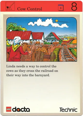 Set 9603 Activity Card Application: Invention 8 - Cow Control