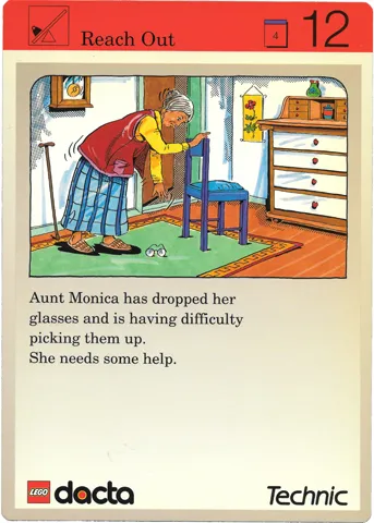 Set 9603 Activity Card Application: Invention 12 - Reach Out