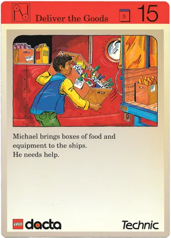 Set 9603 Activity Card Application: Invention 15 - Deliver the Goods AUS version (118122)