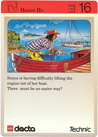 Set 9603 Activity Card Application: Invention 16 - Heave Ho AUS version (118122)