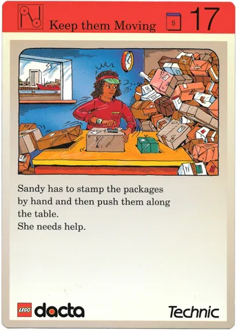 Set 9603 Activity Card Application: Invention 17 - Keep them Moving AUS version (118122)