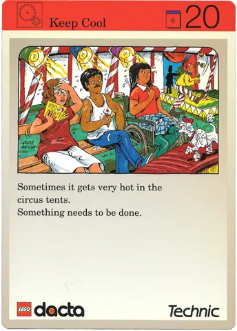 Set 9603 Activity Card Application: Invention 20 - Keep Cool AUS version (118122)